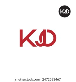 KJO Logo Letra Monograma Diseño