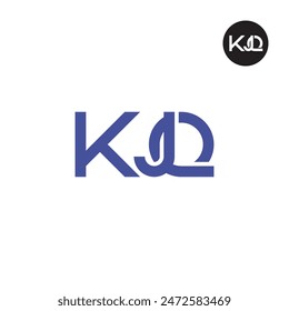 KJQ Logo Letter Monogram Design