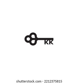 KK key concept in high quality professional design that will print well across any print media