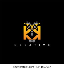 KK Letter Initial Logo Design Template Vector Illustration