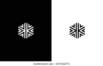 KK Letter Logo concept. Creative Minimal emblem design template.