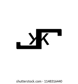kk letter vector logo