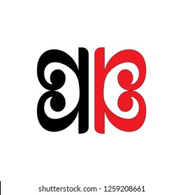 kk letter vector logo