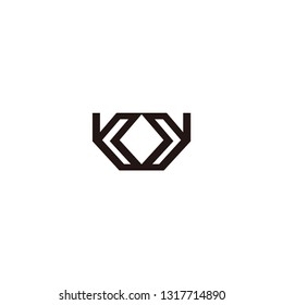kk letter vector logo