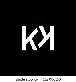 kk logo, initial kk logo, luxury logo