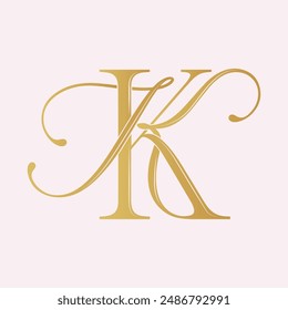 KK, logotipo KK, letra KK, monograma KK, Vector, logotipo, Boda Monograma Iniciales, logotipo de Boda, Boda Monograma, diseño de logotipo, caligrafía, letras, alfabeto