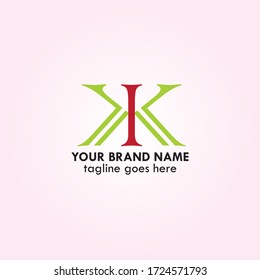 KK vector logo design, KIK Creative logo design