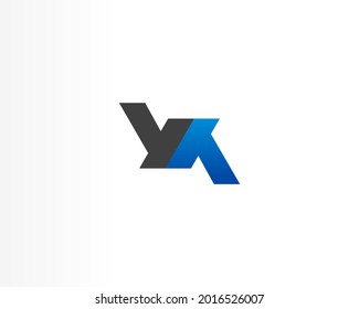 KK YK Initial letter logo design icon