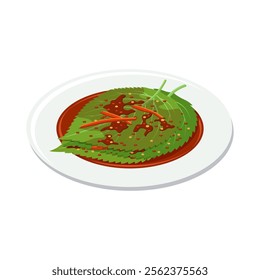 Kkaennip kimchi, Korean perilla leaves kimchi