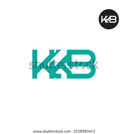 KKB Logo Letter Monogram Design