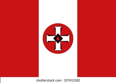 KKK Flag vector