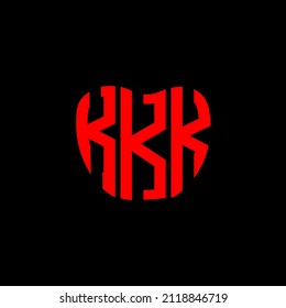 KKK initial modern logo design vector icon template