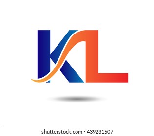 KL Company Linked Letter Logo
