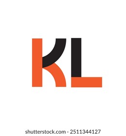 KL letter logo, KL monogram logo vector logo
