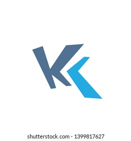 KL Logo Letter Vector Illustration