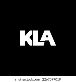 KLA initial letter monogram logo initial