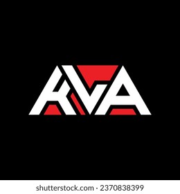 KLA triangle letter logo design with triangle shape. KLA triangle logo design monogram. KLA triangle vector logo template with red color. KLA triangular logo Simple, Elegant, and Luxurious design.
