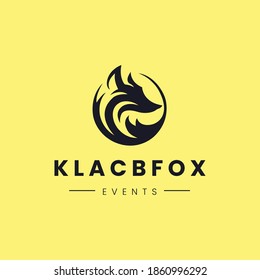 Klacb Fox Logo Design Template