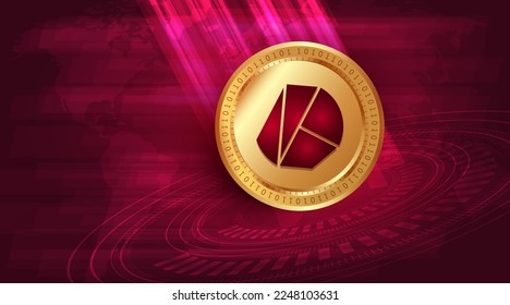 Klatyn (KLAY) crypto currency banner and background