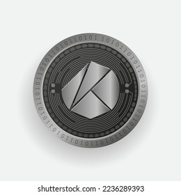 Klatyn KLAY cryptocurrency Silver coin