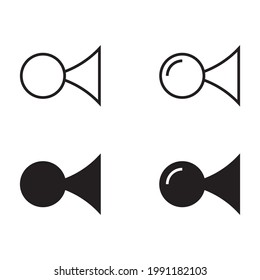 Klaxon icon for apps and web sites