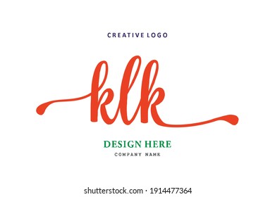 KLK lettering logo is simple, easy to understand and authoritative