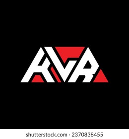 KLR triangle letter logo design with triangle shape. KLR triangle logo design monogram. KLR triangle vector logo template with red color. KLR triangular logo Simple, Elegant, and Luxurious design.