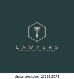 KM initials design modern legal attorney law firm lawyer advocate consultancy business logo vector