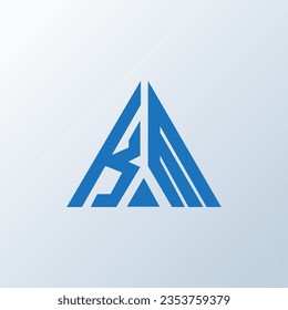 KM letter logo creative design. KM unique design.
