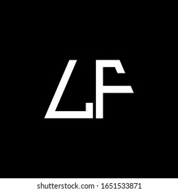 KM logo abstract monogram isolated on black background