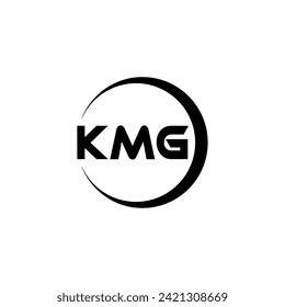 KMG Letter Logo Design, Inspiration for a Unique Identity. Modern Elegance and Creative Design. Watermark Your Success with the Striking this Logo.