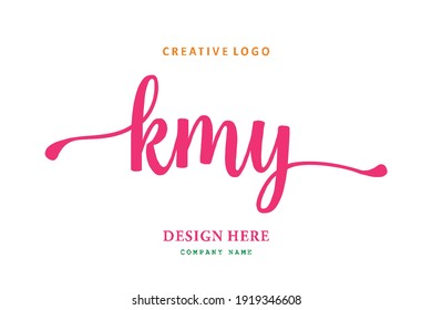 KMY lettering logo is simple, easy to understand and authoritative