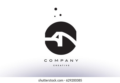 KN K N alphabet company letter logo design vector icon template simple black white circle dot dots creative abstract