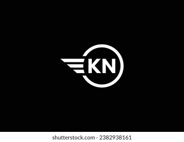 KN Logo Design And Monogram Logo