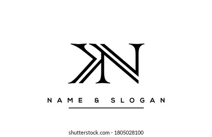 k and n logo