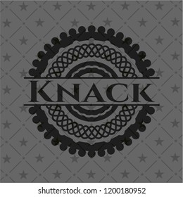 Knack dark badge