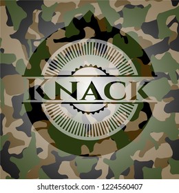 Knack on camo texture