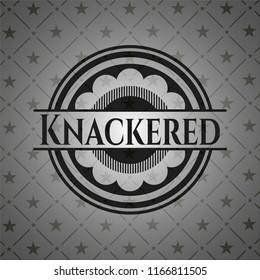 Knackered realistic dark emblem