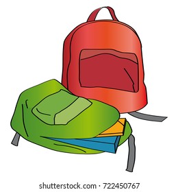 knapsack school