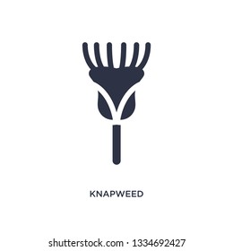 knapweed icon. Simple element illustration from nature concept. knapweed editable symbol design on white background. Can be use for web and mobile.