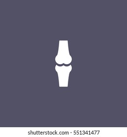 knee joint bone icon