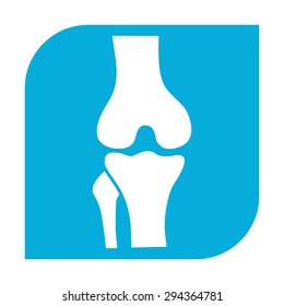 Knee joint icon