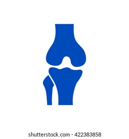Knee joint icon