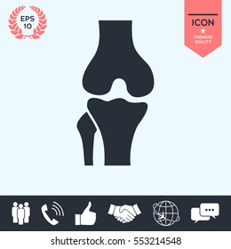 Knee Joint Icon