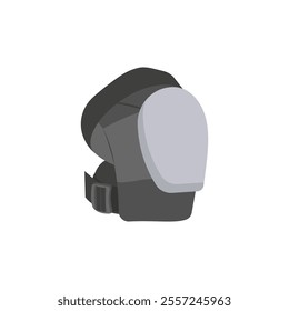 Knee Pad, Sport Equipment Vector Illustration Isolated