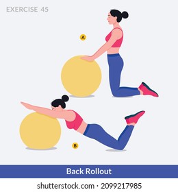 Knee Push ups exercise, Woman workout fitness, aerobic and exercises.