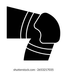 Kniebeutel Vektor Symbol, das leicht ändern oder bearbeiten kann

