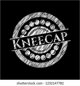 Kneecap with chalkboard texture