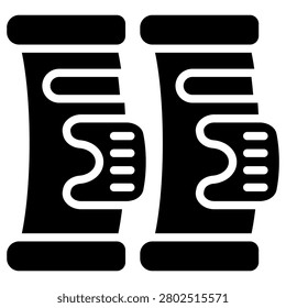 Kneepad Icon Element For Design