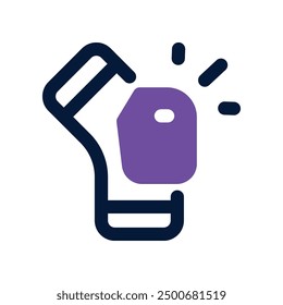 kneepad icon. vector dual tone icon for your website, mobile, presentation, and logo design.